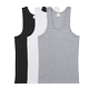 Áo 3 dây nam cotton mùa hè thủy triều tự tu trung niên lỏng lẻo hai dây thể thao - Áo vest cotton Áo vest cotton