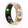 Cross-border Smart Ring Enamel Crafts Heart Rate Blood Oxygen Exercise Sleep Monitoring Waterproof Smart Ring