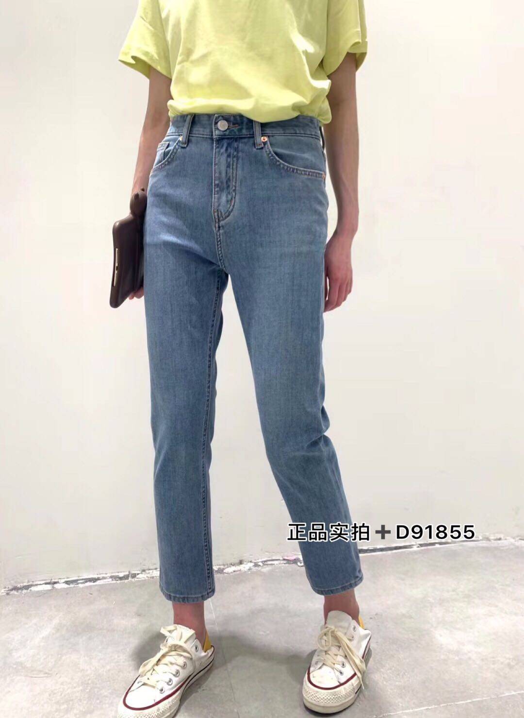 巴布babo2020夏款8637韩版牛仔裤 又耳欧货女装牛仔裤