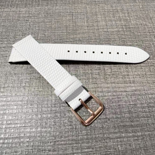 牛皮蜥蜴纹手表带薄款柔软10mm12mm14mm16mm18mm20mm22mm黑 棕 白 - 图2