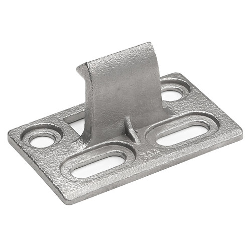 老式90自动锁不锈钢勾锁方底座勾座铝合金平移门窗锁扣钩锁窗锁钩 - 图3