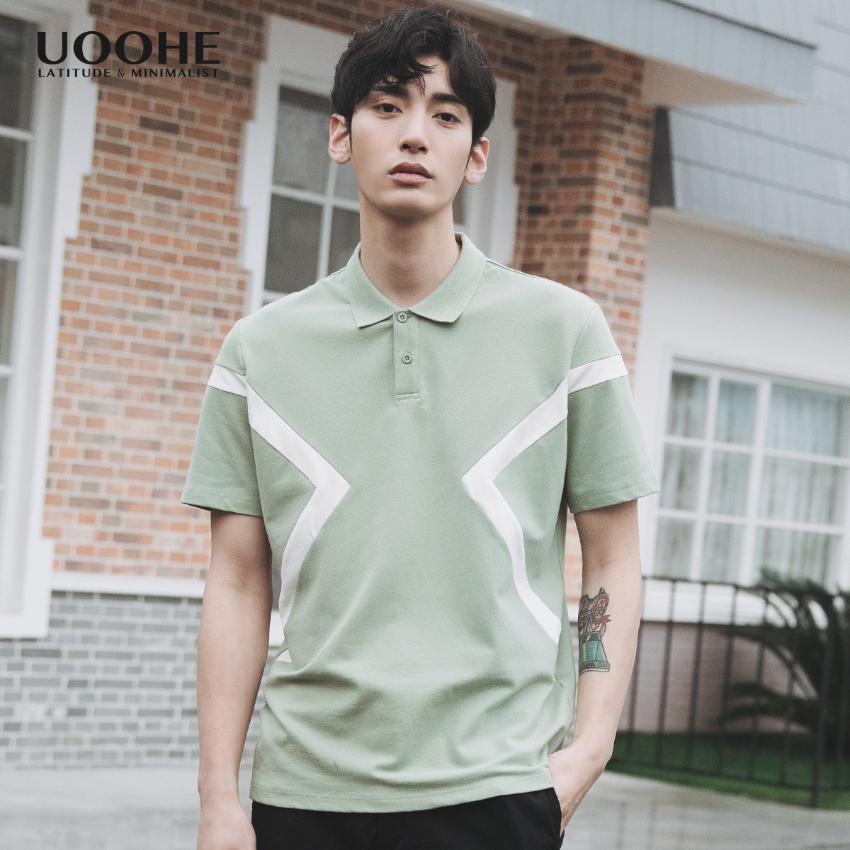  uoohePolo衫