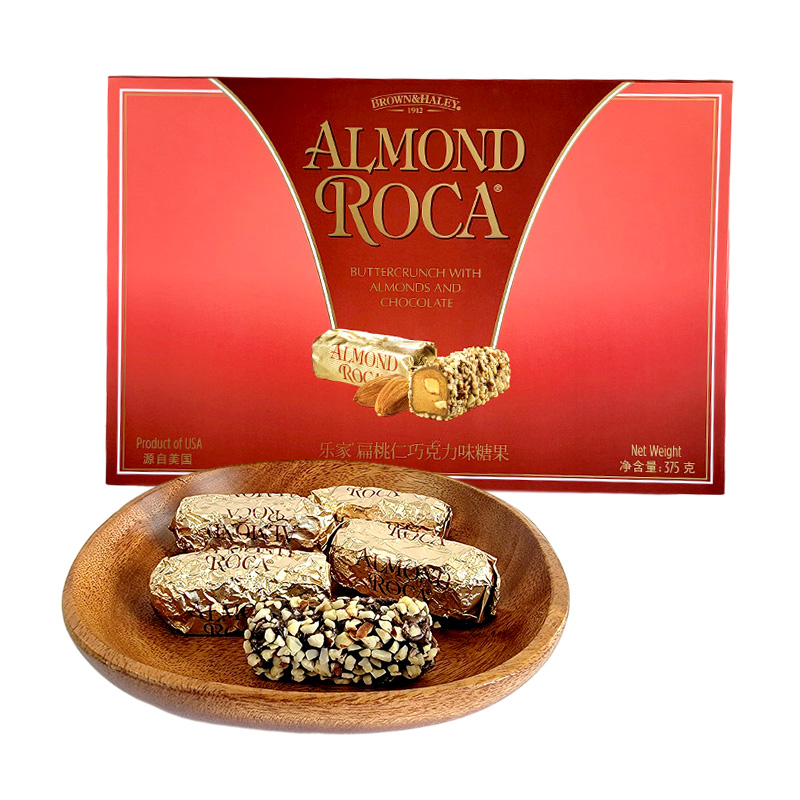 美国进口Almond Roca乐家扁桃仁巧克力糖125g250g822g糖果礼盒装 - 图2