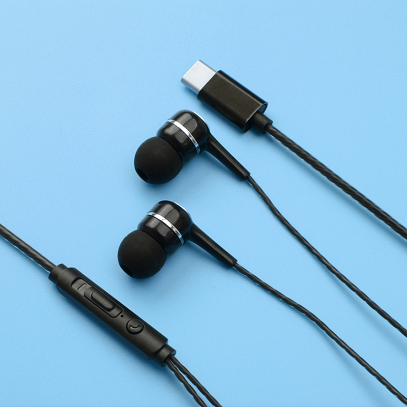 Type-c mobile phone headset original heavy bass original