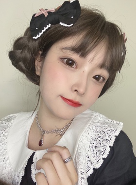 kvk925银小众设计冷淡风组合戒指