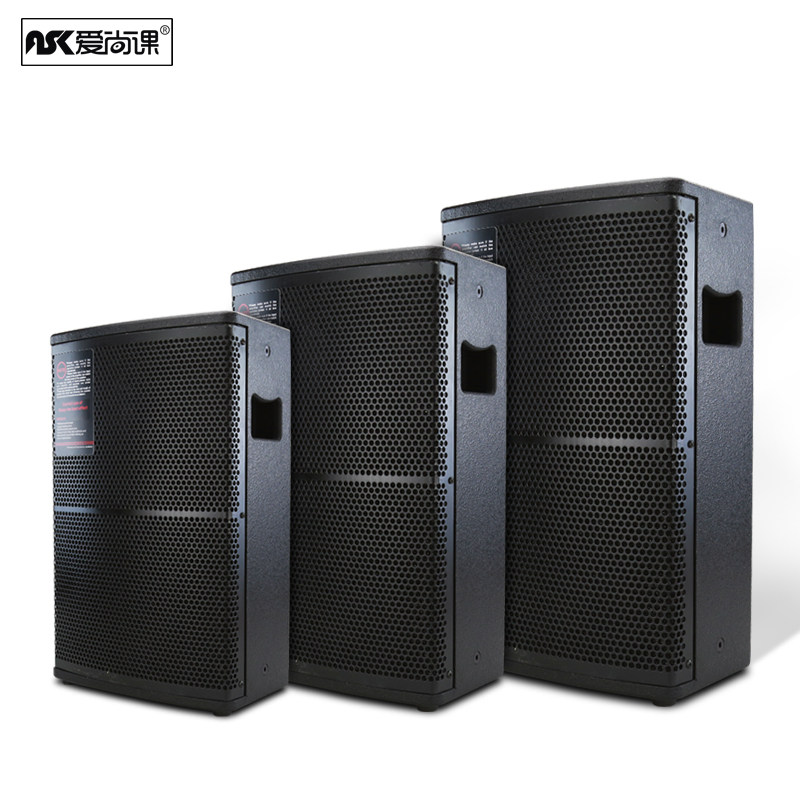 爱尚课ps10专业全频舞台卡拉ok喇叭 达伊萨马电器KTV/卡拉OK音箱