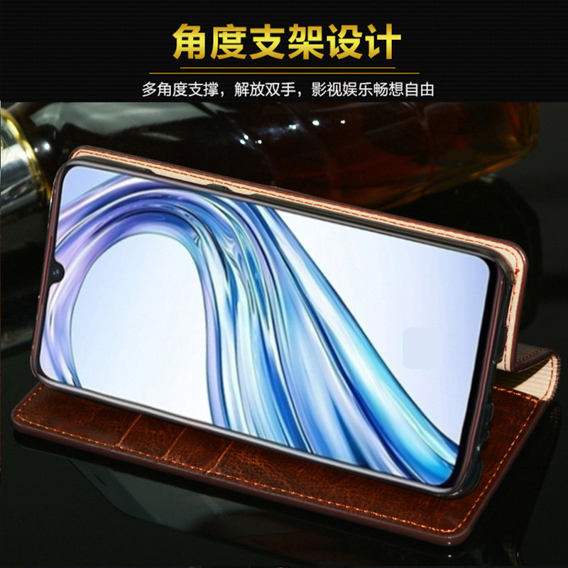 适用华为Mate20/20Pro手机壳mate20x翻盖插卡商务mate10皮套牛皮软壳镜头全包手机套男女款防摔保护套