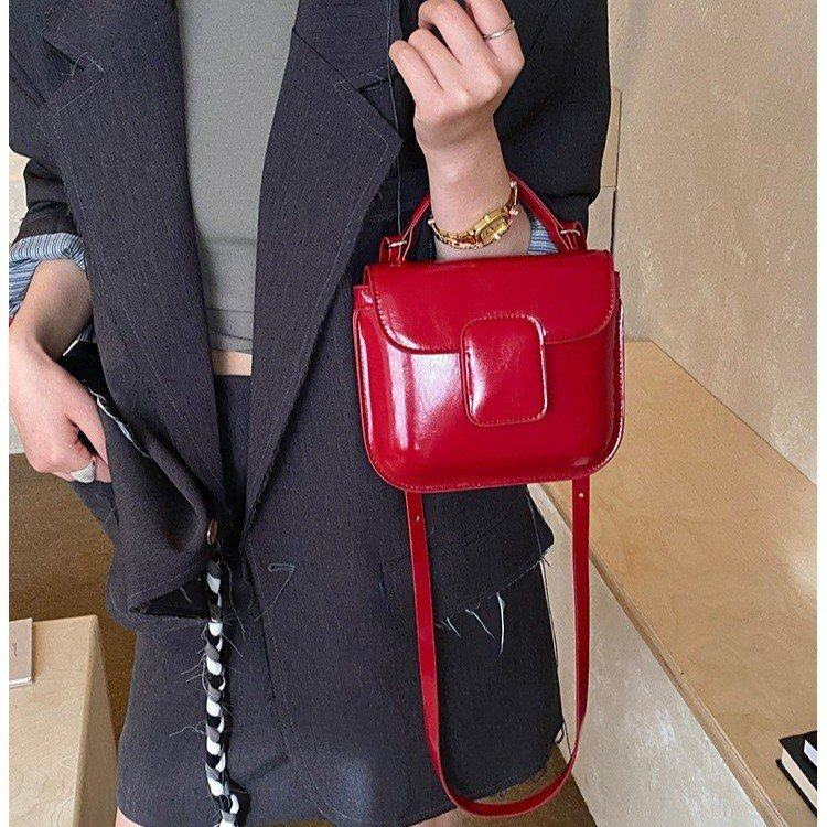 今年流行撞色手提小包包女春夏2026新款高级质感斜挎包百搭小方包,淘宝优惠券,粉丝福利购,淘宝优惠卷