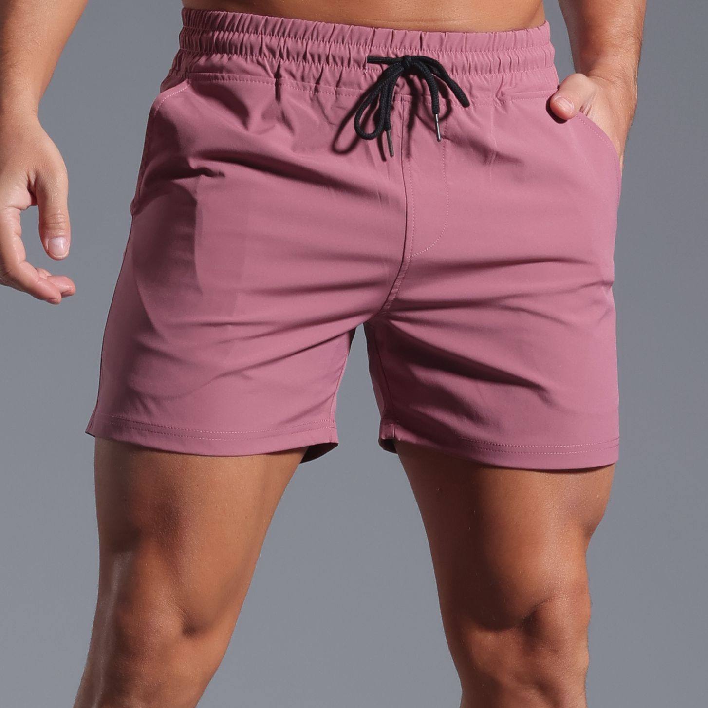 速干弹力运动短裤男士三分裤基础百搭3分裤健身男短裤衩时尚百搭,淘宝优惠券,粉丝福利购,淘宝优惠卷