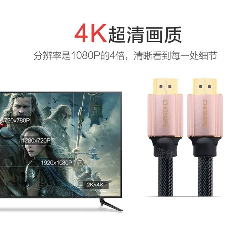 Akihabara Hdmi Line 2.0 TV Line Top Box Devices 4K HD Line Cable