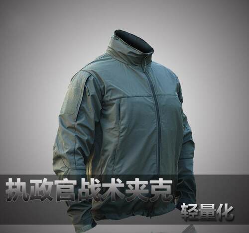 WZJP无贼军迷执政官轻量多功能战术夹克鲨鱼皮软壳冲锋衣登山服 - 图0