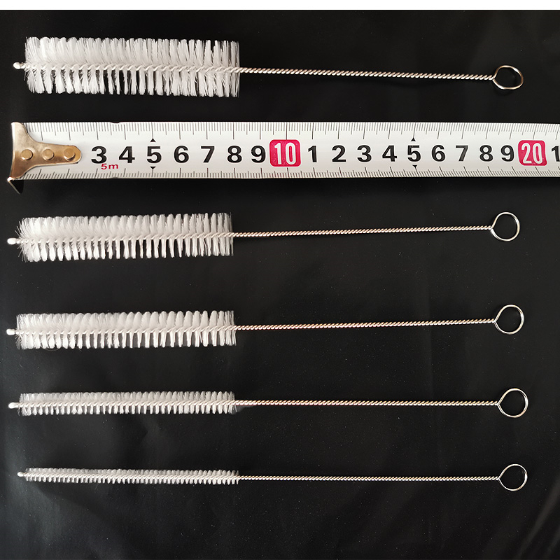 长毛刷子尼龙刷管道清洁除尘刷子细实验试管刷器械吸管圆孔家用刷 - 图3