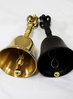 纯铜摇铃佛铃铃铛四方摇铃三清铃
