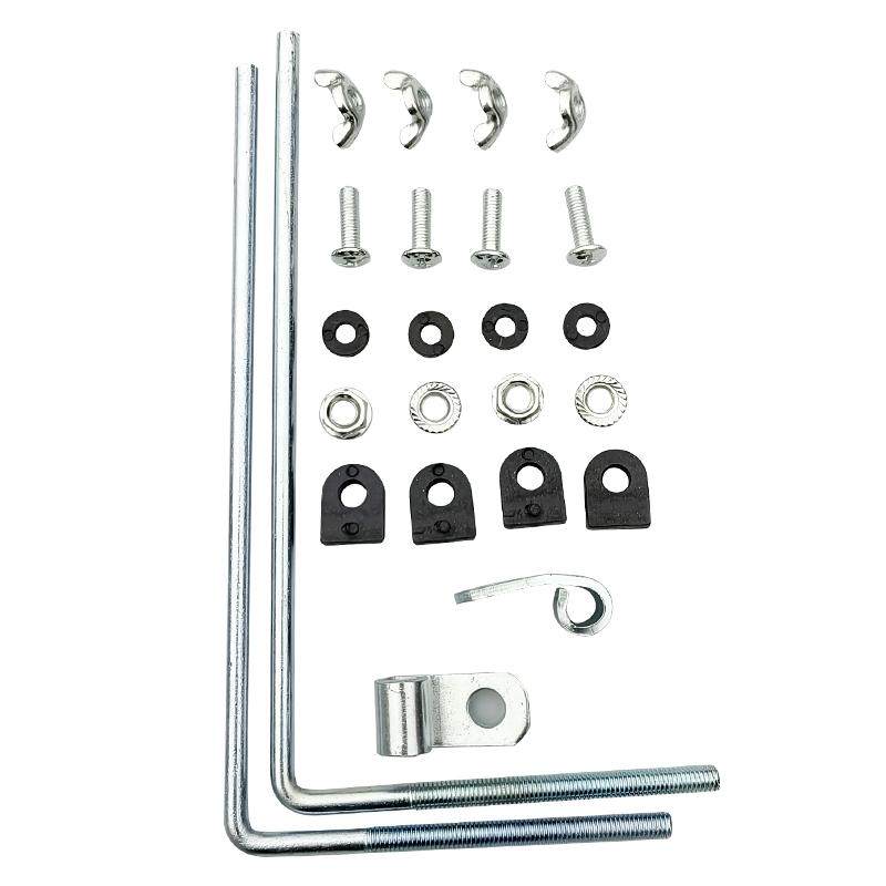 电动摩托车挡风板加厚支架挡风玻璃安装配件固定螺丝底座车把夹扣,淘宝优惠券,粉丝福利购,淘宝优惠卷