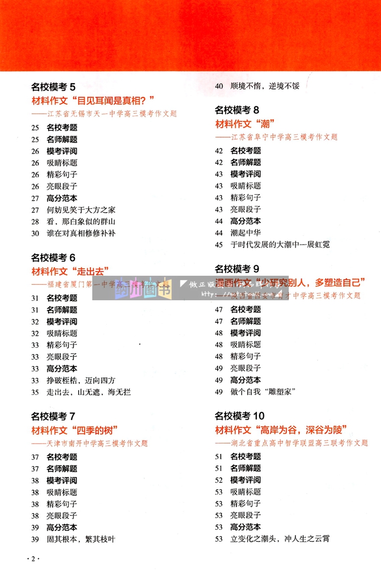 2024版天星疯狂作文高考一类文计划4名校模考与范本名师热考预测满分作文高中语文写作素材通关押题模版真题解读优秀满分文一本全-图2