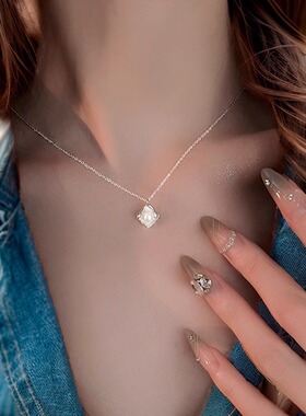 S925银珍珠项链配饰女2026新款爆款轻奢小众高级感法式颈链锁骨链