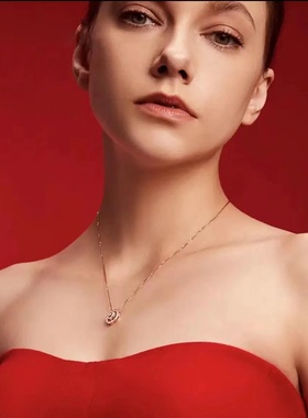 指针可转动！不偏不倚指爱针项链