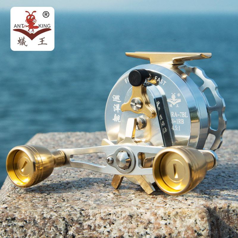 蚁王筏轮巡洋舰筏钓3代轮全金属防海水筏轮带泄力海钓海筏鱼线轮,淘宝优惠券,粉丝福利购,淘宝优惠卷