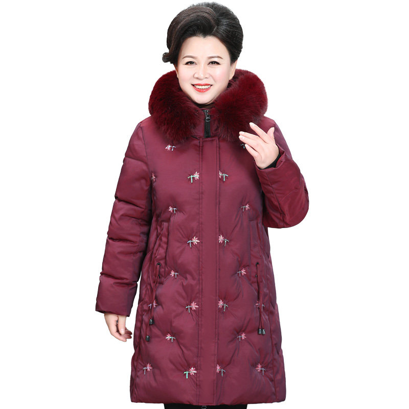 200斤胖妈妈加肥加大码女装中长款 闪闪情缘中老年女装