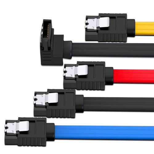 全铜3.0SATA数据线 SATA3串口硬盘线 SATA3.0 6Gb/s 45CM - 图1