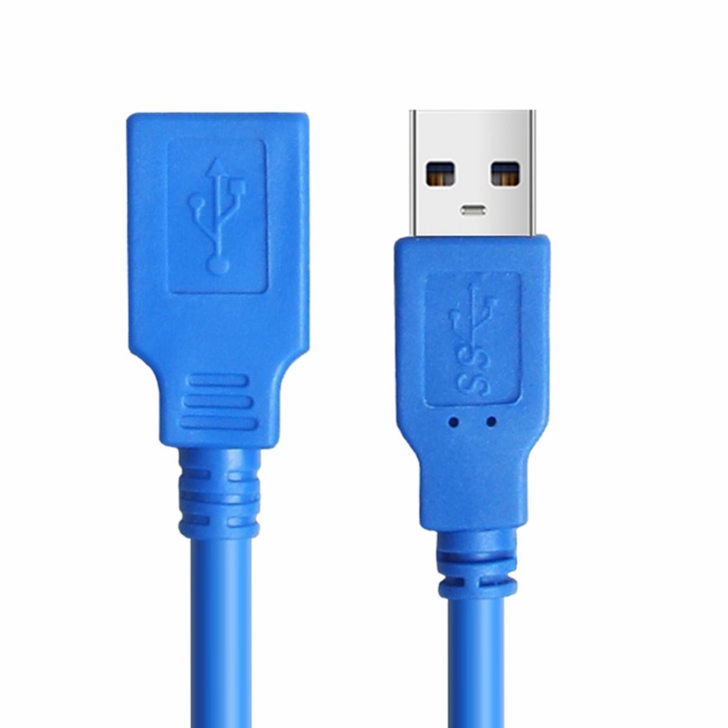 USB延长线 公对母U盘网卡数据加长连接线3/5米 USB3.0延长线 全铜 - 图0