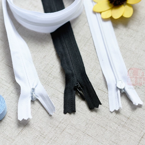 Черный невидимый нейлоновый пододеяльник с молнией, белая юбка, замок, сумка, DIY