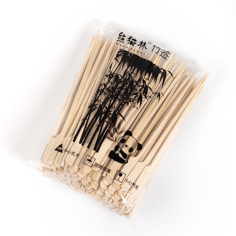 关东煮签子18cm方杆铁炮烧烤麻辣烫肉串串钵钵鸡竹签扁400根,淘宝优惠券,粉丝福利购,淘宝优惠卷