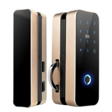 Замок заблокированного отпечатка Glass Door -Бесплатная открывающаяся офис Электронная блокировка пароля Одиночная открытая двойная открывая стеклянная дверь бесплатно плагин