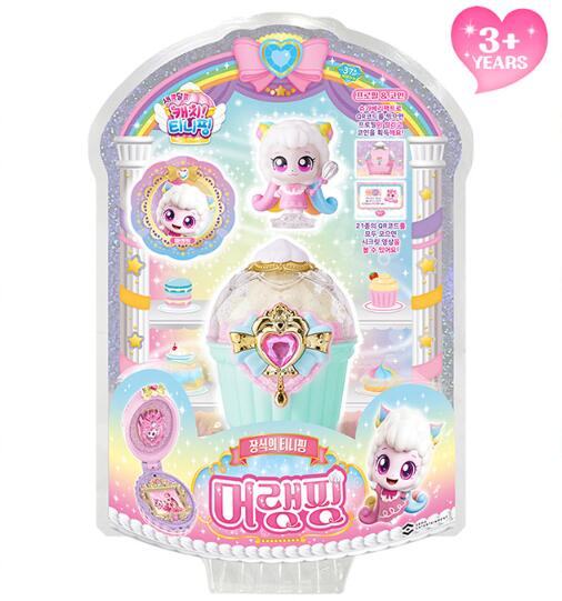 韩国奇妙萌可系列第五季玩具甜品盒子玩具爱心公仔公主儿童玩偶