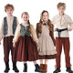 Costumes ພົນລະເຮືອນ medieval ເອີຣົບ costumes fairy tale