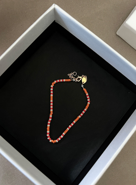 小宜定制米珠几何型链条手链项链