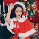 Christmas costume adult cloak cloak dress