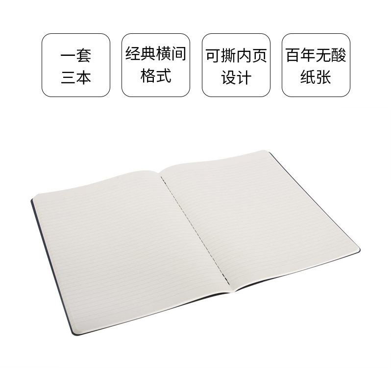 Moleskine soft-sided business notepad