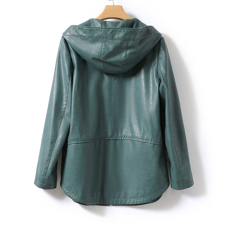 海宁真皮皮衣女常规款韩版连帽宽松大码绵羊皮夹克妈妈装春秋外套,淘宝优惠券,粉丝福利购,淘宝优惠卷