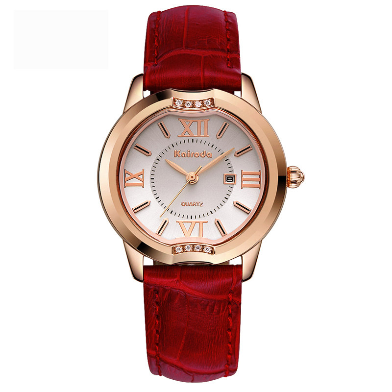 正品女士2020新款时尚简约大气女表 卡瑞达金荣盈国产腕表