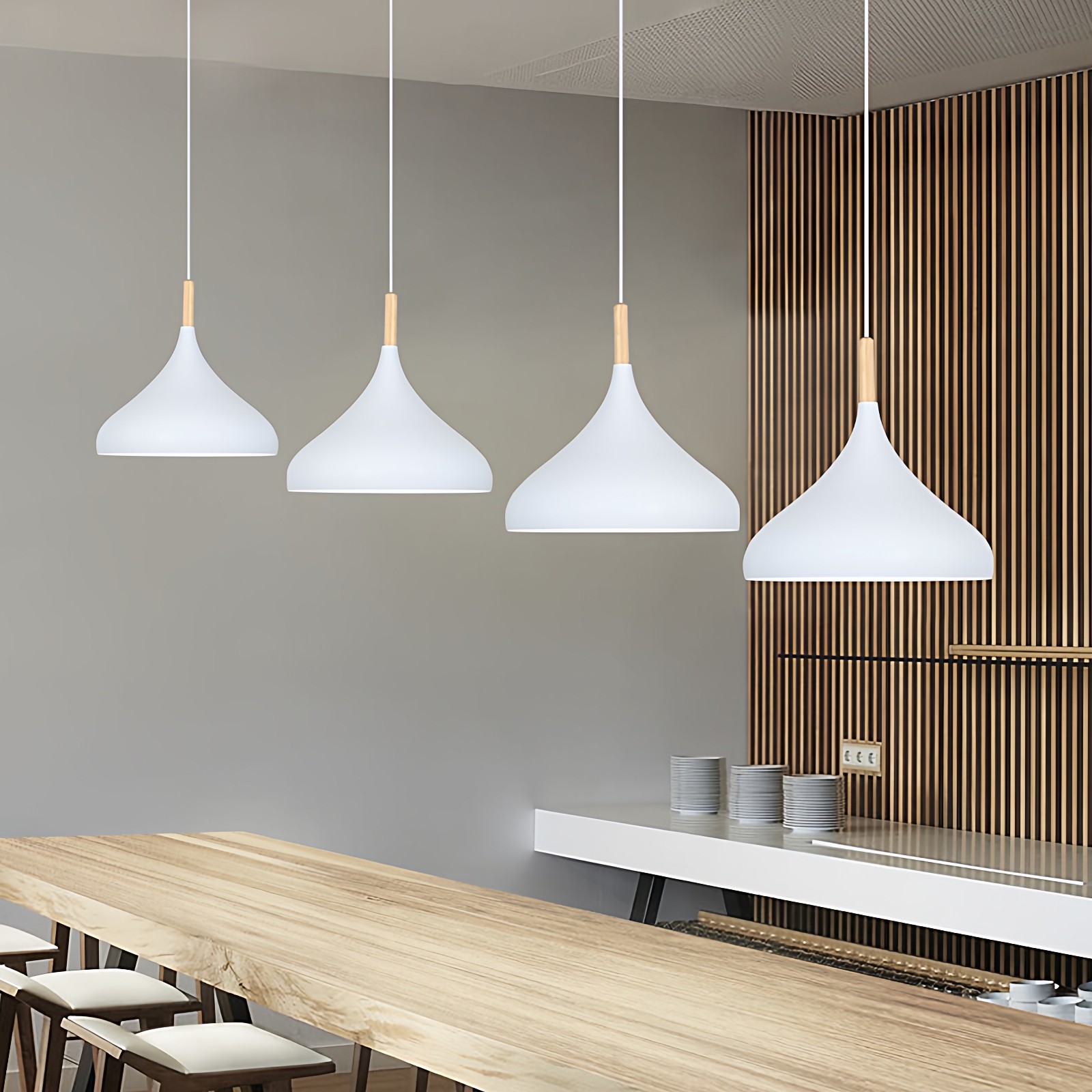 简约现代餐厅吊灯餐馆饭店卡座餐饮店面馆小吃店专用个性创意灯罩,淘宝优惠券,粉丝福利购,淘宝优惠卷