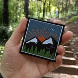 Нашивка, солнечный свет, нарукавная повязка, значок, с вышивкой, DIY