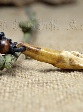 男士韩版民族风图腾饰品狼牙项链