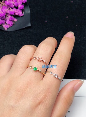 s925纯银戒指空托小巧清秀33mm来