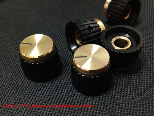 Marshall 音箱 效果器 电位器 帽 吉他旋钮 jcm800 DIY配件 金色 - 图1