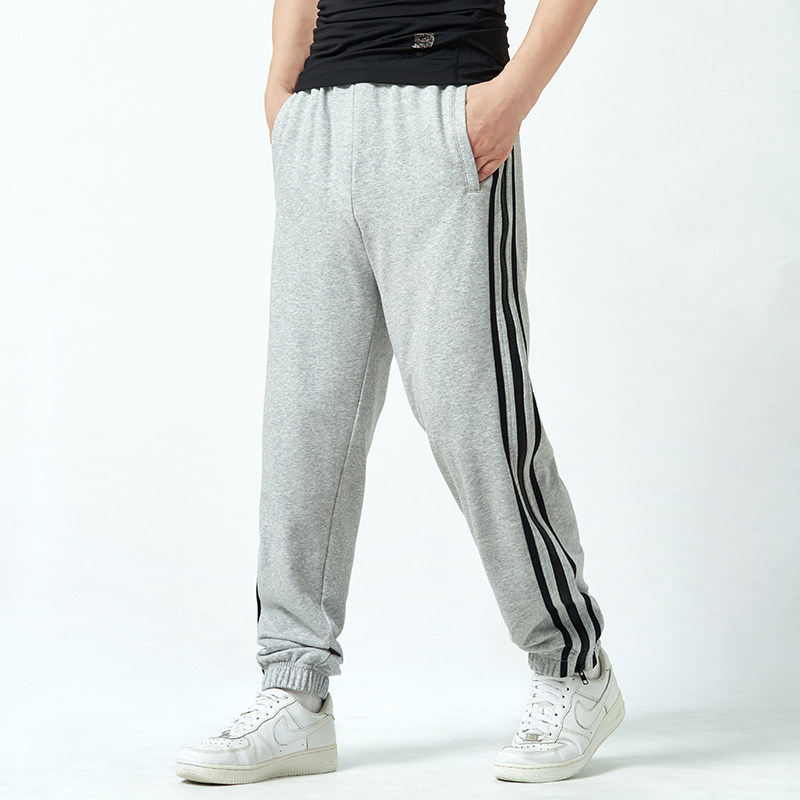 运动裤侧开拉链全开长裤宽松直筒篮球裤健身康复快脱护理收口裤男,淘宝优惠券,粉丝福利购,淘宝优惠卷