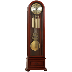 霸王钟表落地钟客厅原装机芯欧式立钟中式古典刺猬紫檀机械大座钟