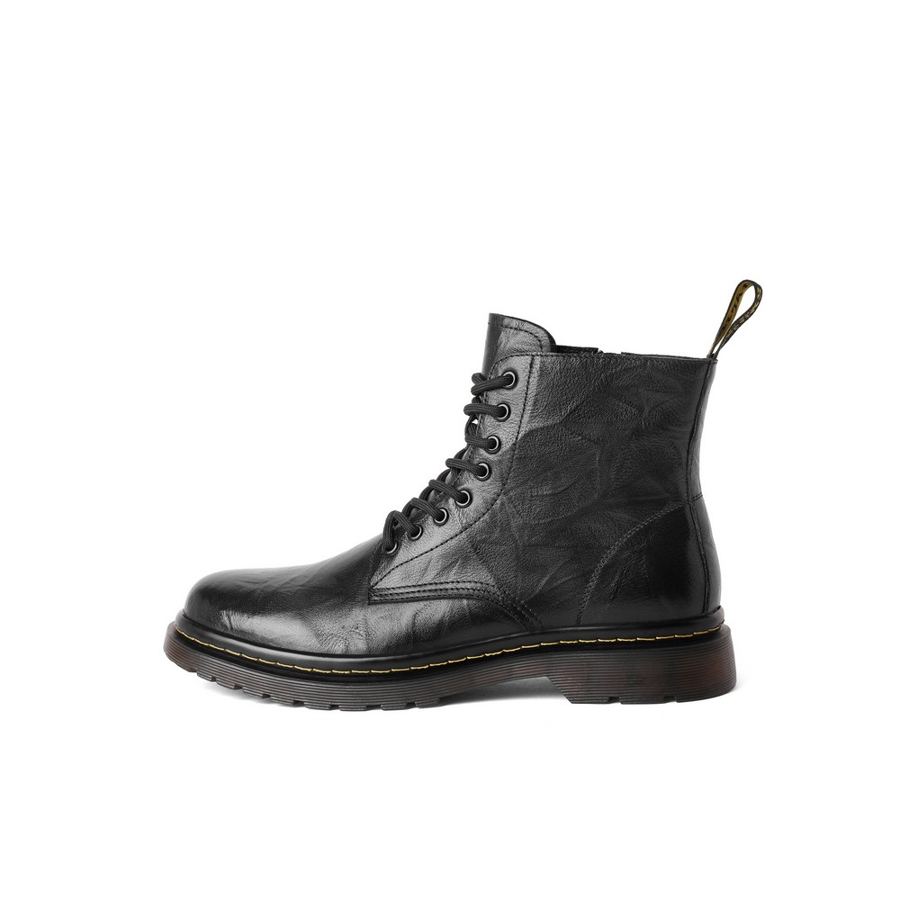 百丽男鞋高帮马丁靴冬季商场同款短靴工装靴子男士加绒靴8CM01DD3,淘宝优惠券,粉丝福利购,淘宝优惠卷