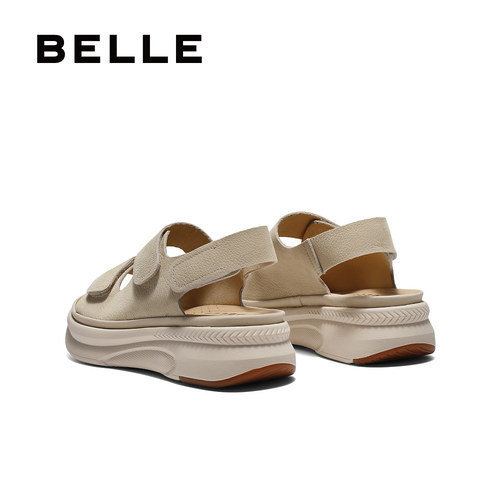 百丽休闲凉鞋女士2025夏季新款厚底勃肯鞋软底凉鞋子D9J2DBL5 - 图2