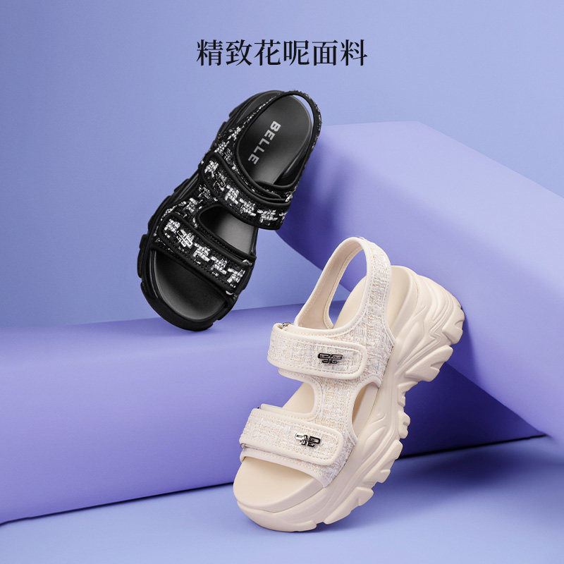  百丽时尚休闲沙滩鞋