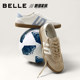 Belle Men's Shoes Retro Running Moral Training Shoes Men's 26 New Spring Shopping Mall Sports and Leisure Shoes 8YU01AM6
