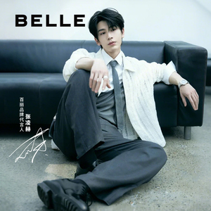 张凌赫同款百丽男鞋厚底增高大头德比新郎婚鞋男士正装皮鞋A1434A