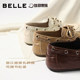 Belle Caramel Toast Birkenstock Shoes Women's 26 Spring New Increased Thick-soled Oxford Sailing Shoes B3040AM6 Pre-