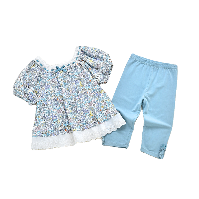 Widget Modal T-shirt 5-piece trousers 2-piece set summer style