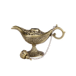聚缘阁许愿灯阿拉丁神灯典工艺品欧式酒柜装饰创意摆件道具